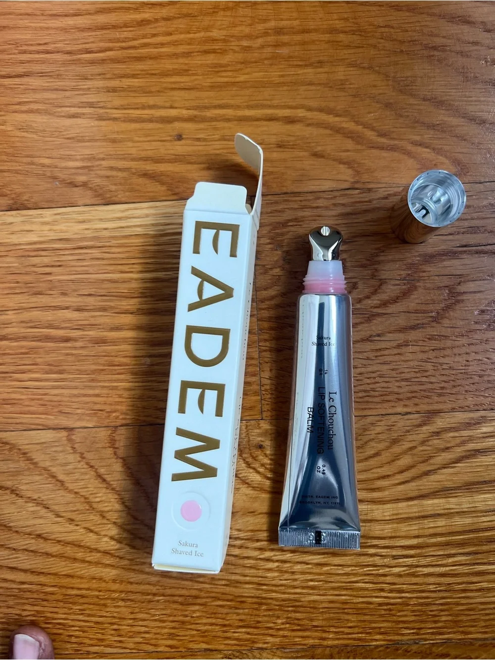 New eadem Le Chouchou Lip Softening Balm - Sakura Shaved Ice (Sheer Pink)